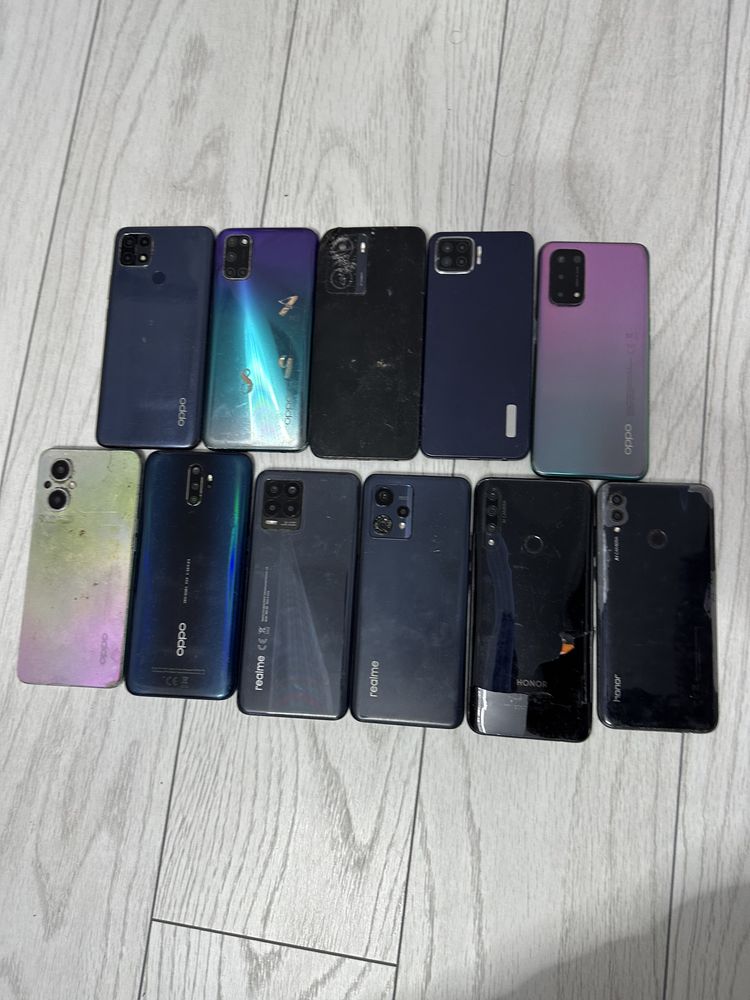 Vând telefoane pentru piese  oppo,realme și Honor