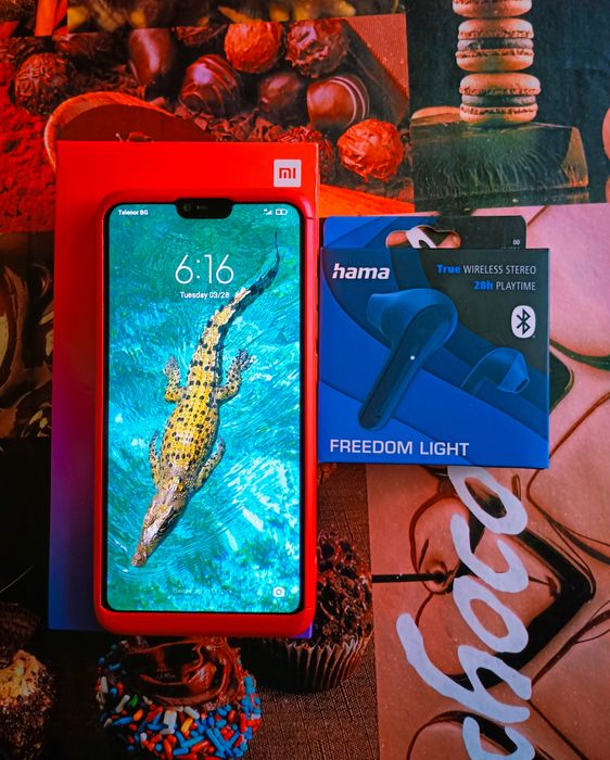 Xiaomi Mi 8 Lite 64GB + Подарък Безжични Слушалки +Кейс