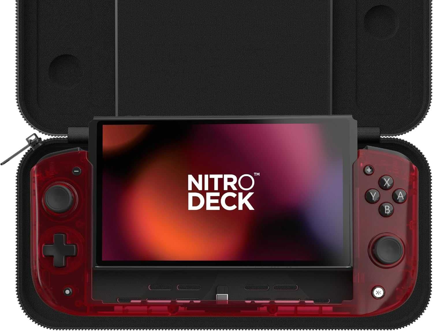 CRKD NitroDeck ed.limitată,rosu pt Nintendo Switch/Switch Oled,sigilat