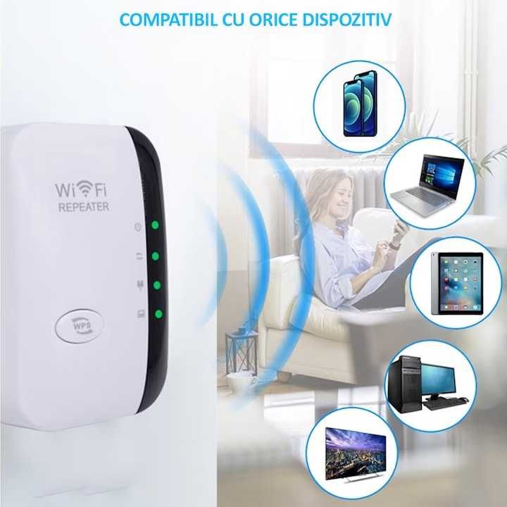 Усилвател за рутер,повторител Eifi Repeater 300Mbps