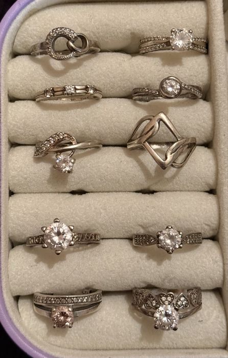 Сребърни пръстени