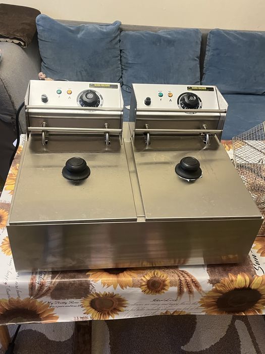 Двоен електрически фритюрник