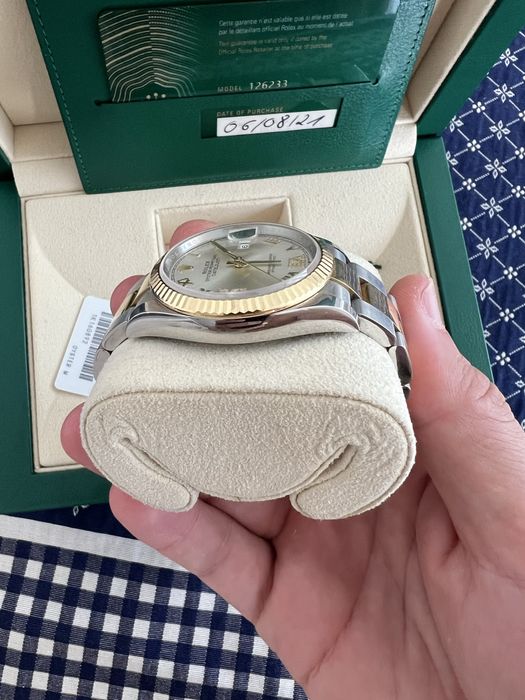 Rolex DateJust 36MM/Diamond 6/9/Full Set/