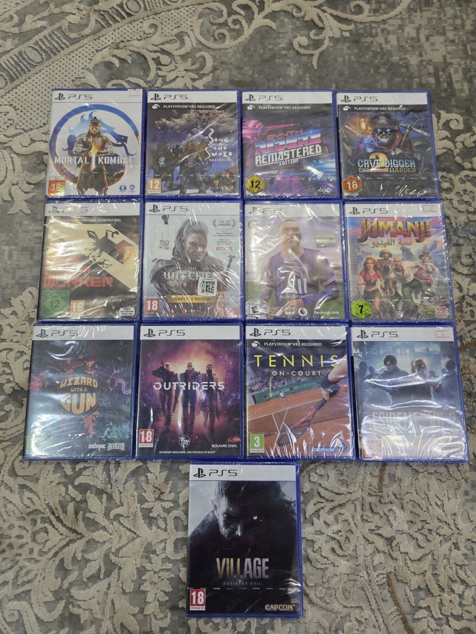 Новые диски для ps5