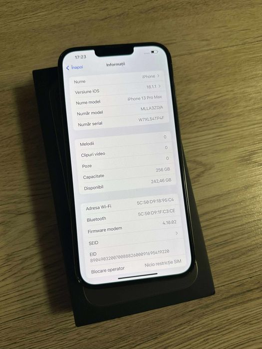 Vand Sau Schimb IPhone 13 PRO Max Graphite