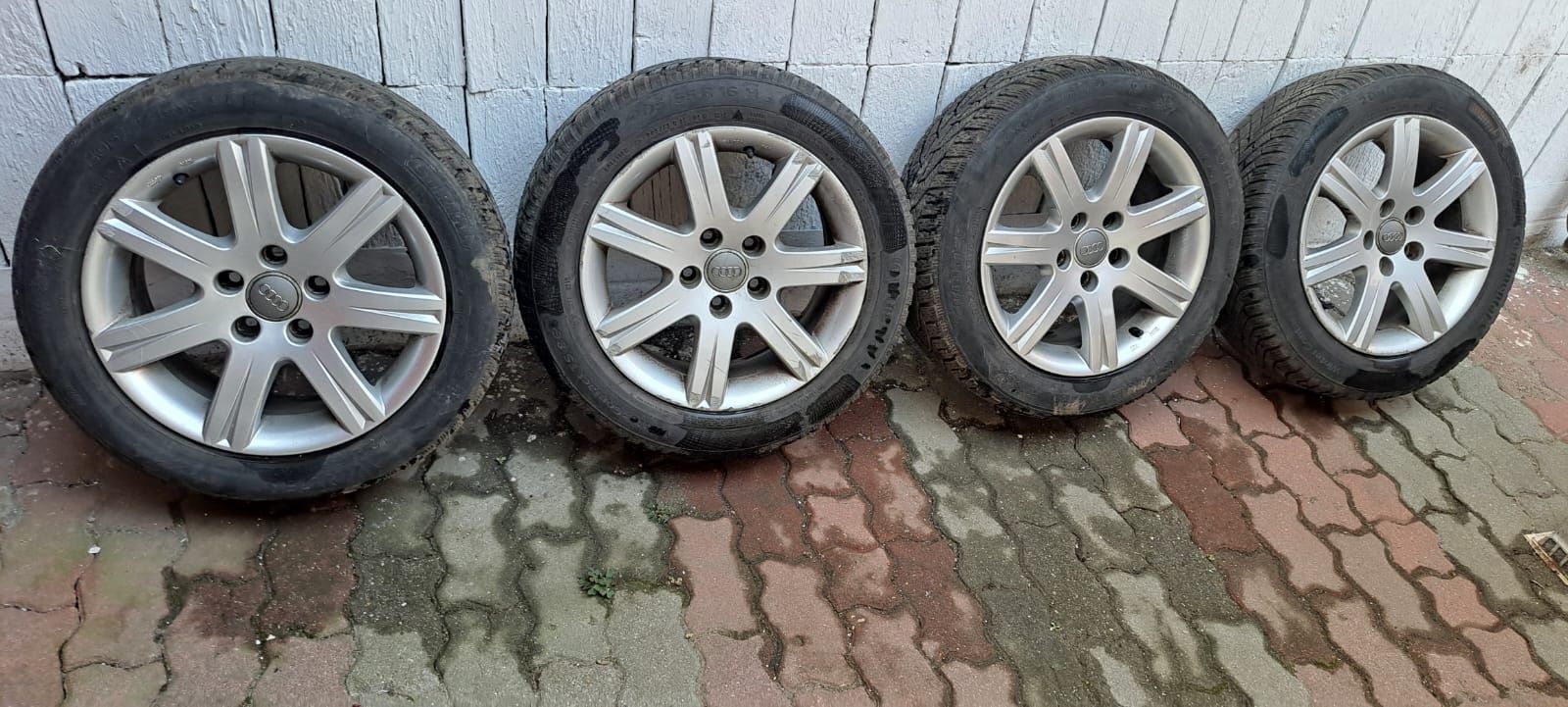 Jante audi R16 cu cauciucuri iarna