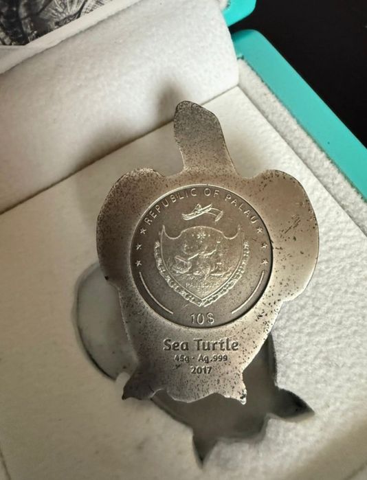 Broscuța din argint 999