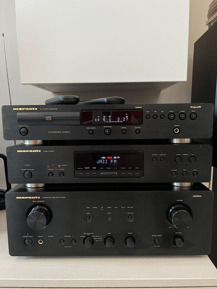 Marantz PM7000 + ST6000 + CD6000 OSE + дистанционни