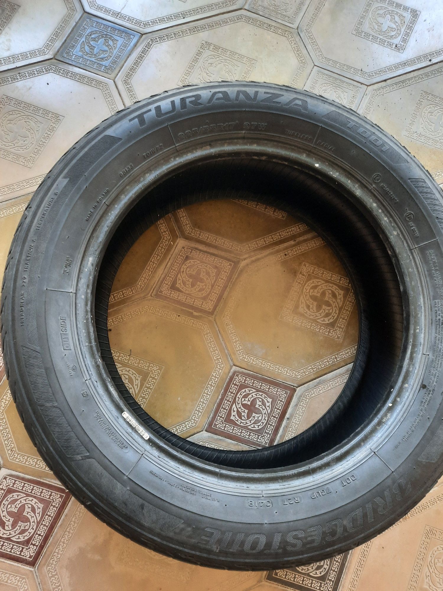 225/55R17.Bridgestone