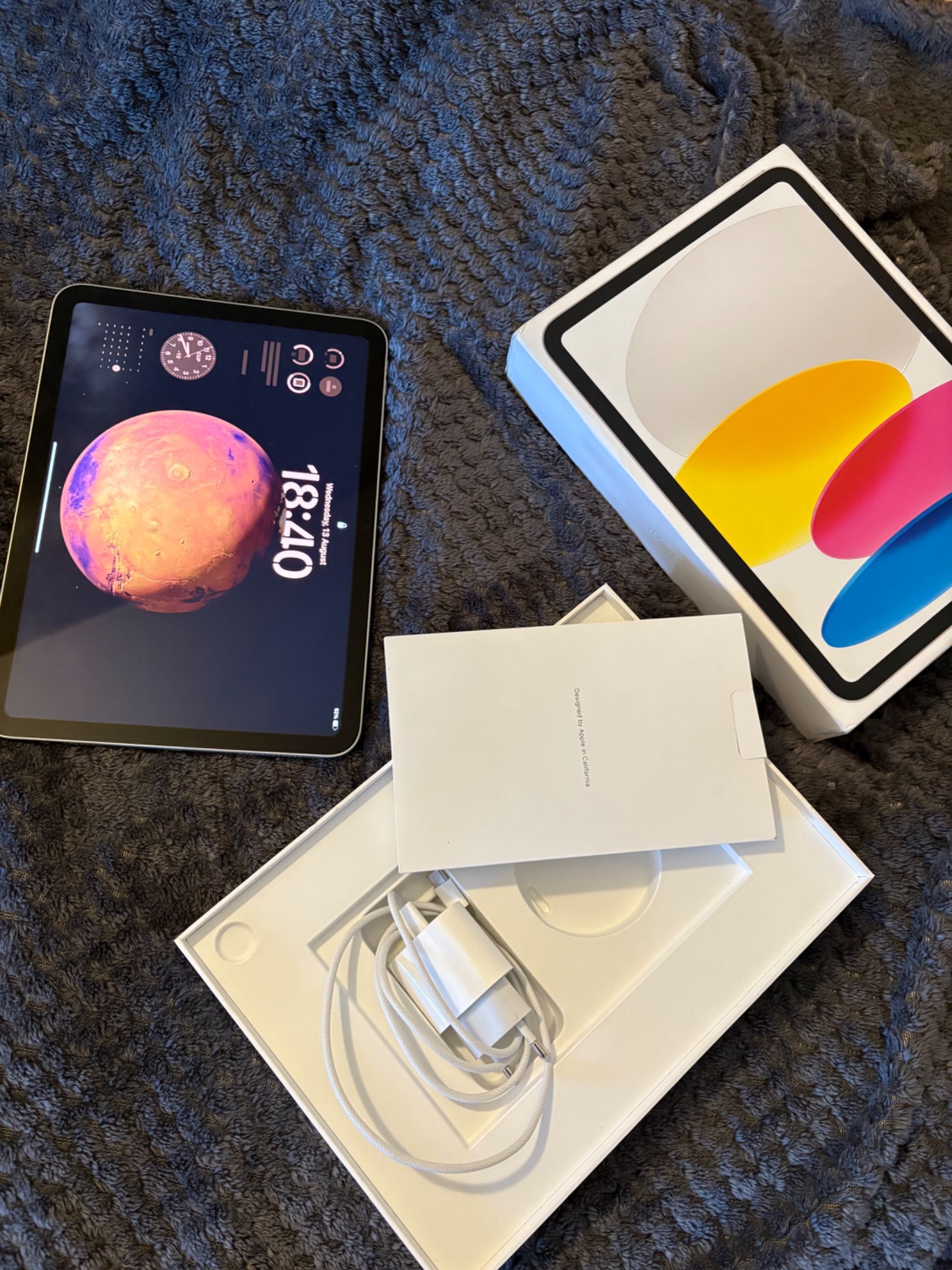 Ipad 10 нов батерия 100%