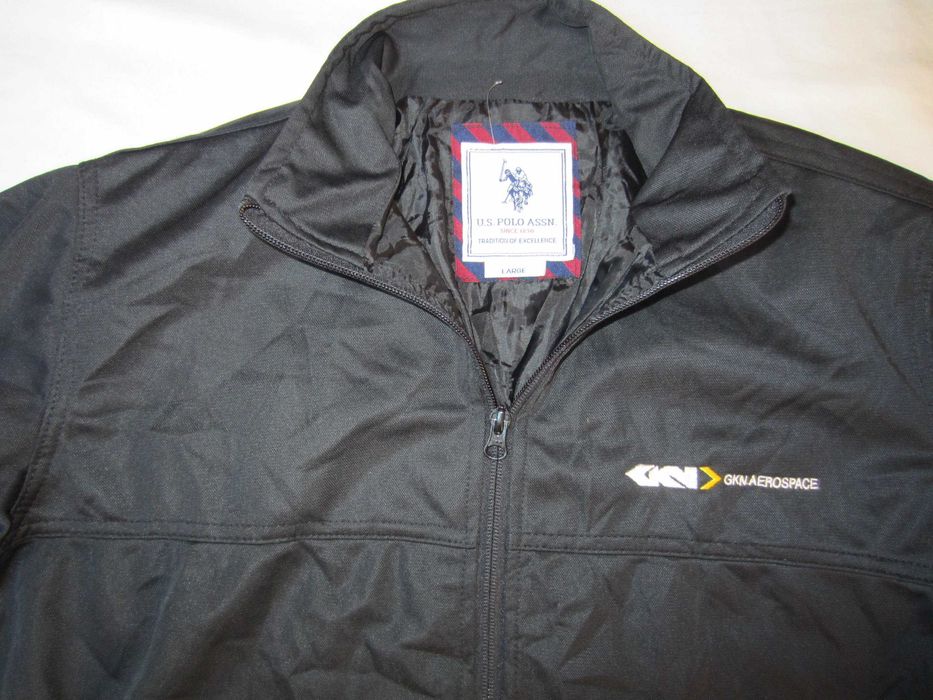 Bluza trening Polo USPA, masura L,100% poliester, stare f. buna