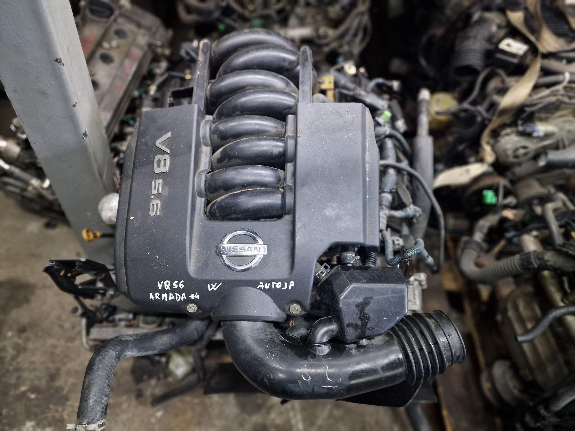 Двигатель б/у VQ56 Infiniti