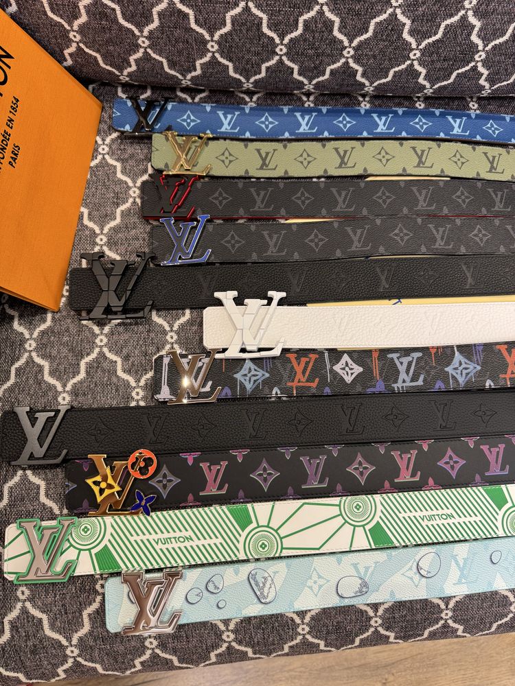 Колани от естествена кожа Louis vuitton
