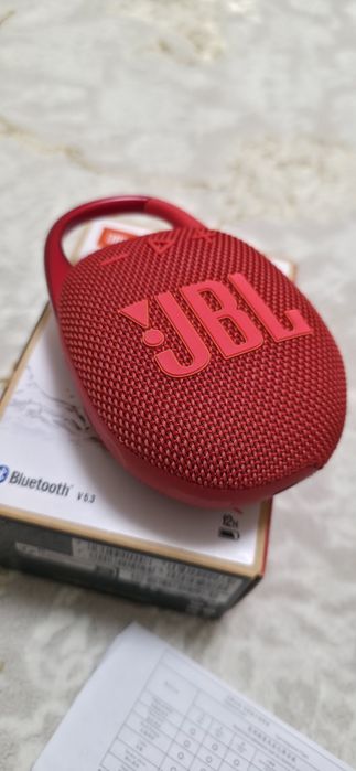 JBL CLIP 5 Красная, Оригинал, ЕАС версия недорого!
