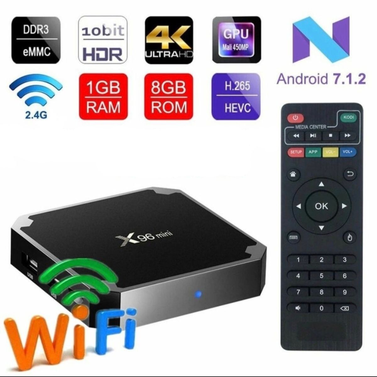 Tv box tvbox smart x96 mini твбокс итернет смарт приставка android 7.1