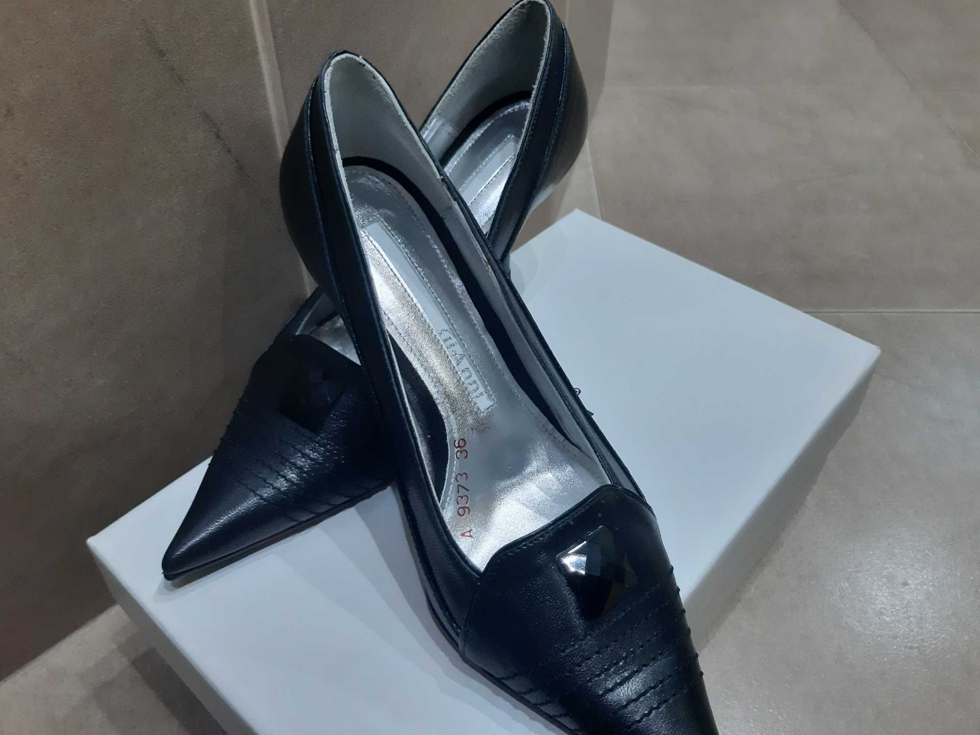 Шикозни Обувки “GiAnni”Италия,ЕСТЕСТВЕНА Кожа с красив дизайн!НОВИ!№36