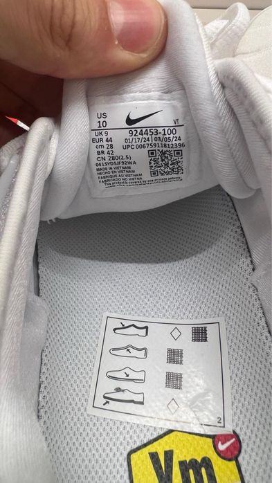 100% Оригинални Nike Vapormax Plus в номер 44-28 см