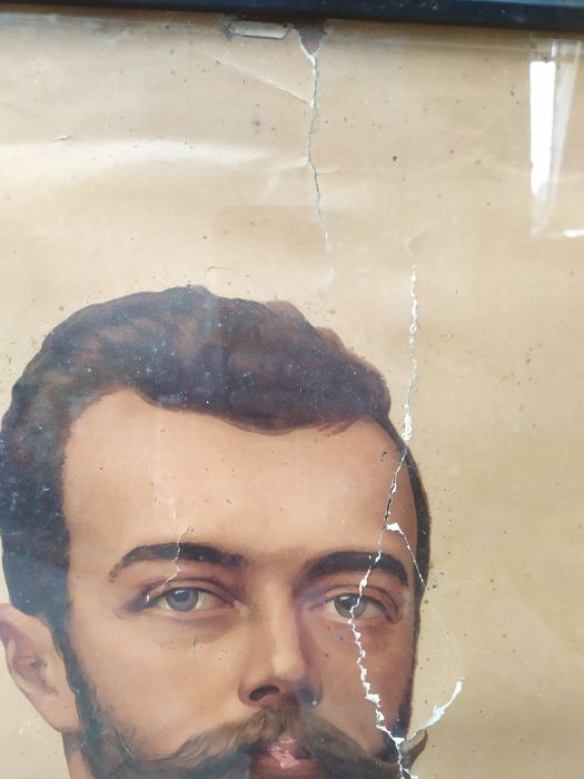 Голяма стара руска литография