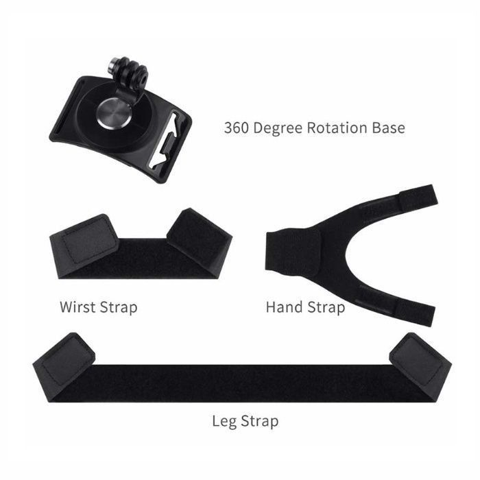 Ротационна лента за ръка/крак premium version за екшън камери gopro