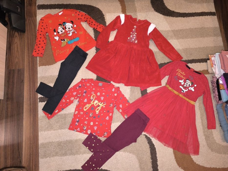 Лот с коледни дрешки 198-104см