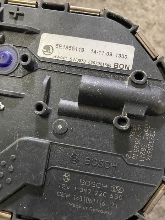 моторче за чистачки октавия 3 octavia 3