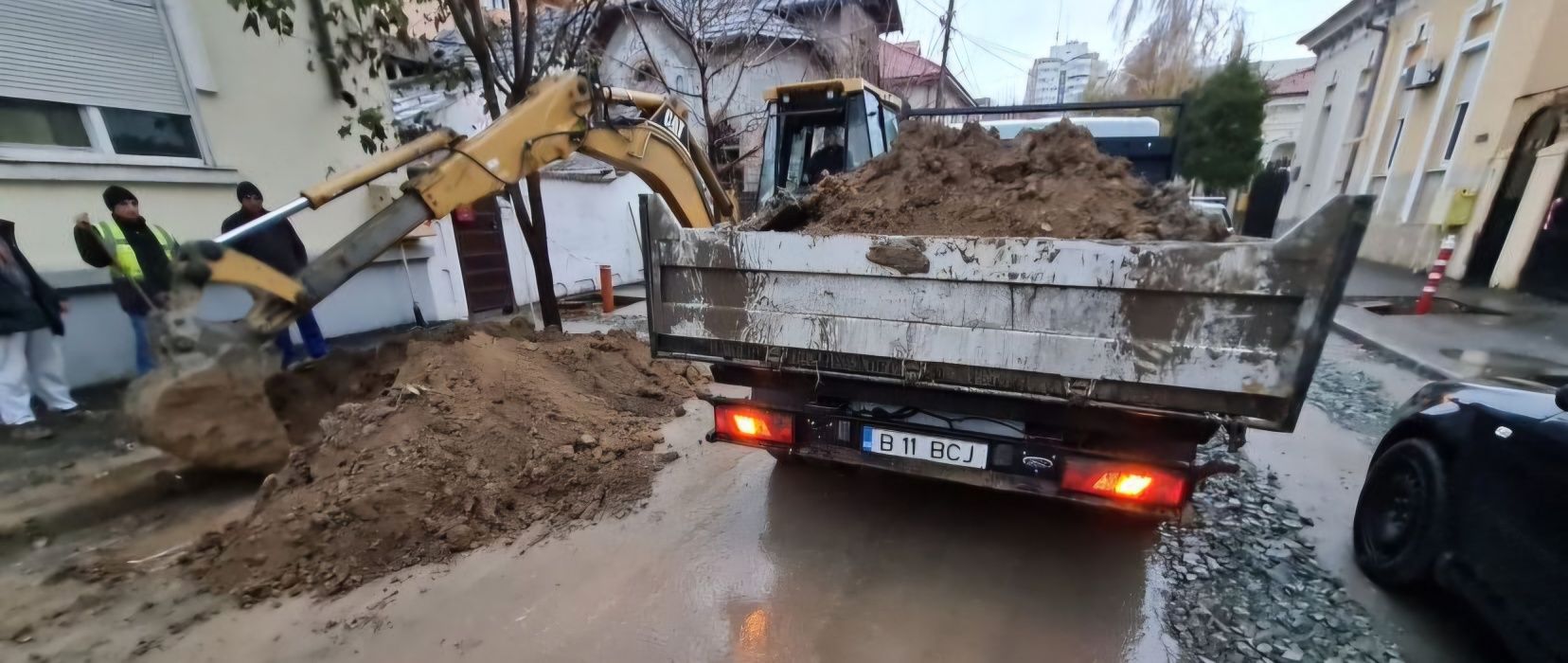 Transport  moloz / moluz