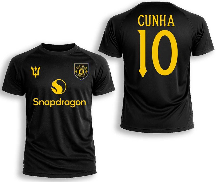 ФЕН тениски Манчестър / Manchester United с ИМЕ и НОМЕР по ТВОЙ избор!