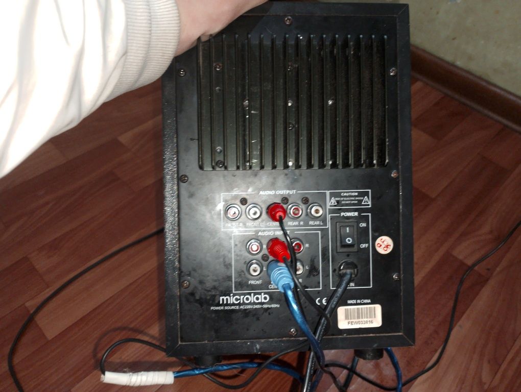Мощный Сабвуфер Microlab