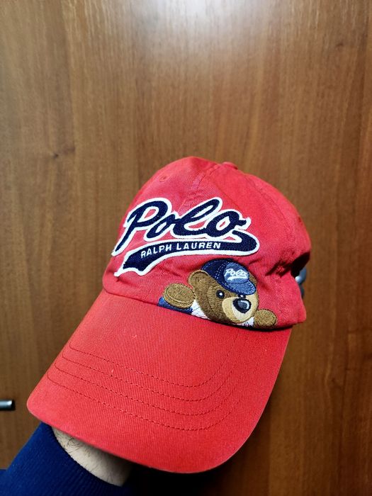 Ralph lauren polo bear оригинална шапка
