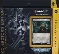Magic the Gathering Warhammer 40k - Necron Collector Commander Deck