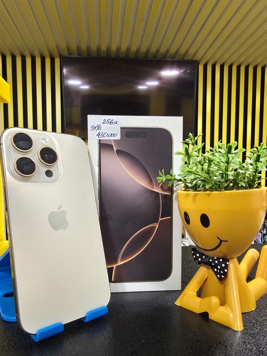 Iphone 16Pro,256гб,91%,Kaspi0-0-24