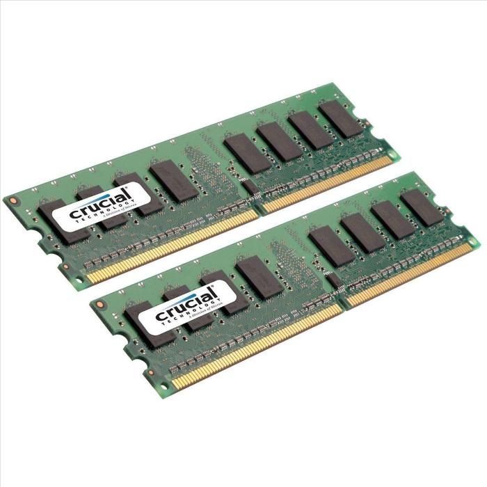 4X2G =8Giga DDR2 800Mhz Ram Kingmax Crucial Technology Memorie KIT Dua