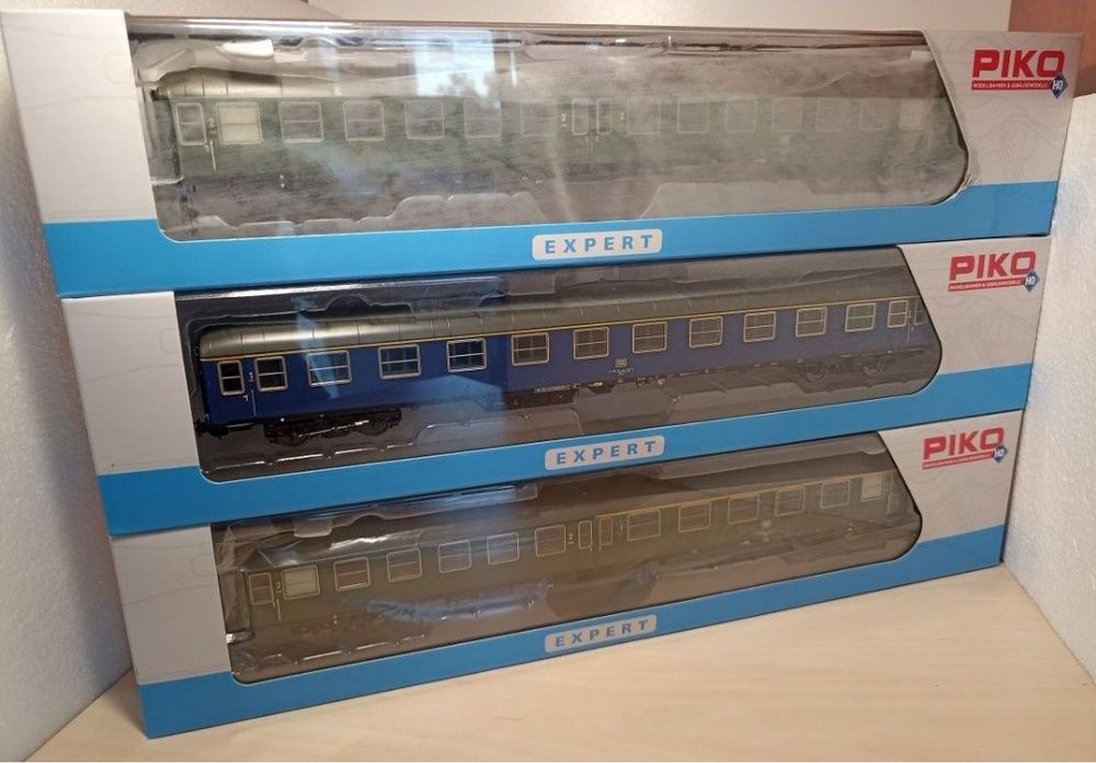 Vagoane de călători PIKO trenulet electric scara H0
