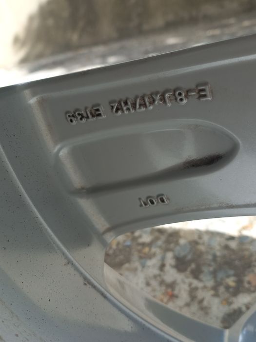 17"Audi Оригинални 8ж ет39 A3 A4 A6 A8 TT Q3 Q5 Без Забележки!
