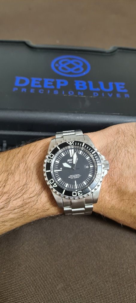 Vând ceas Deep Blue Master 2000 - ETA-2824