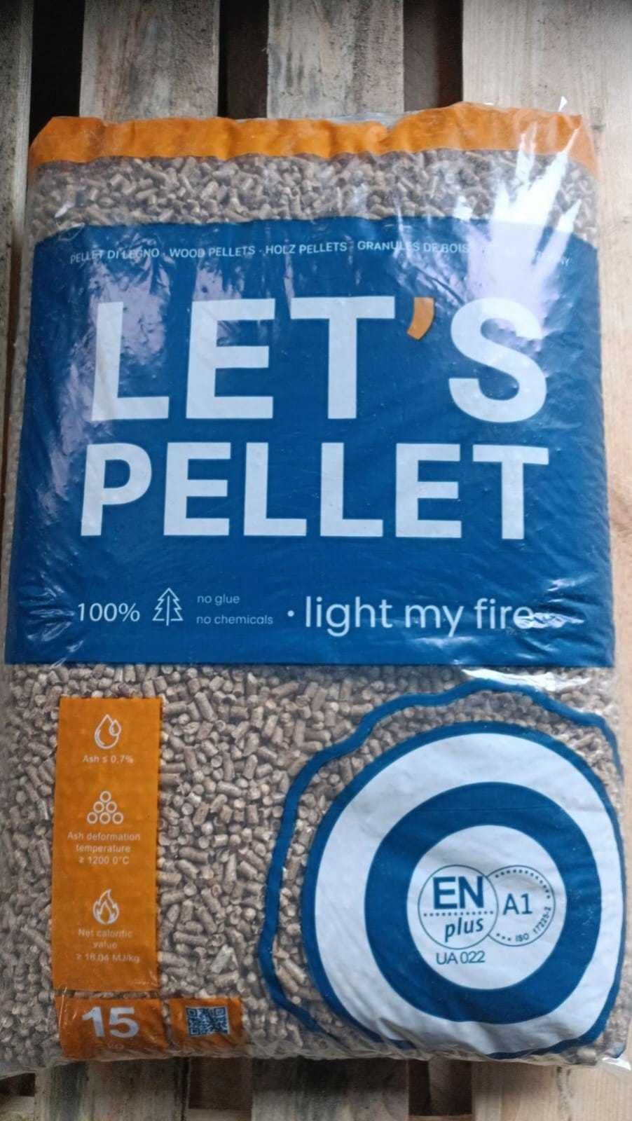 Peleti LET’S PELLET Enplus A1   1200 lei/tona +tva.