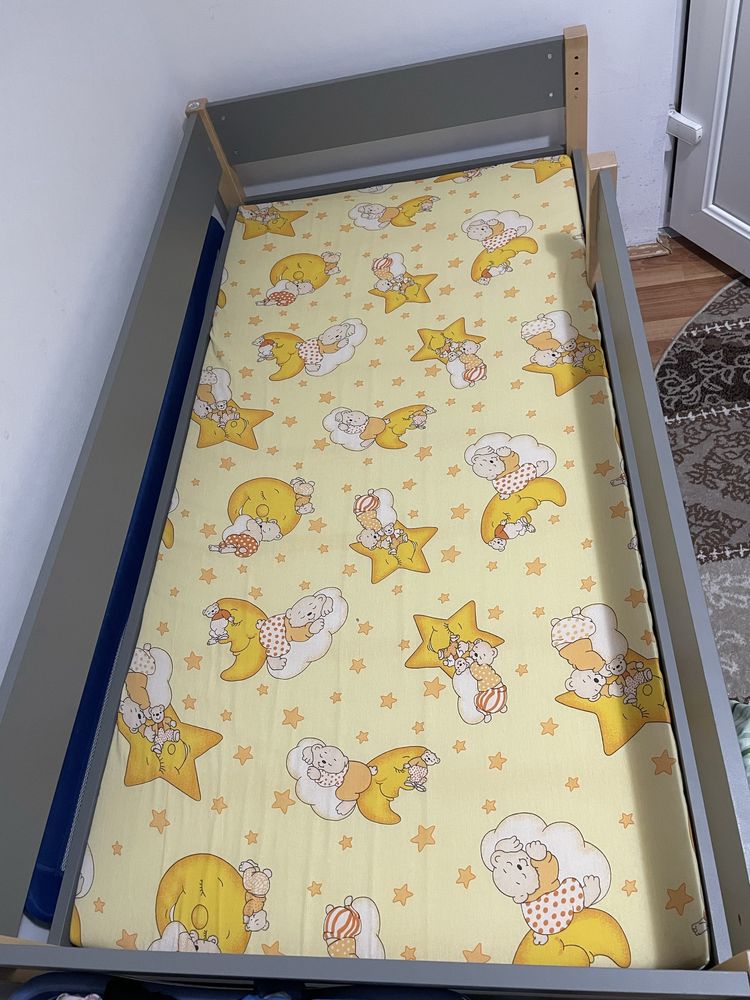 Pat pentru copii cu saltea inclusa