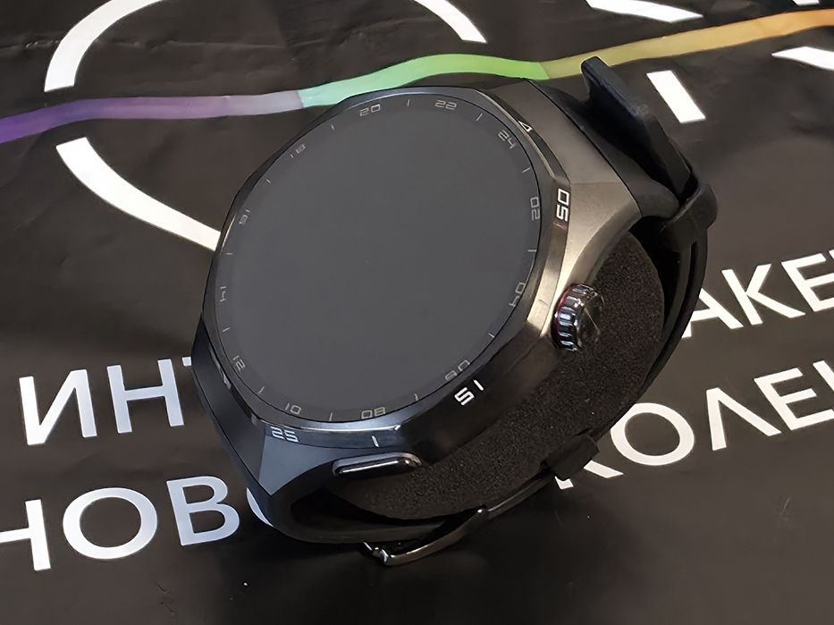 КАТО НОВ 46mm Huawei Watch GT 6 Pro Гаранция Vivacom 2027г. BLACK