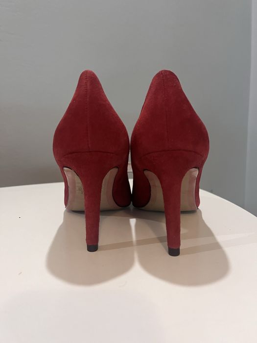 H&M Premium Quality | Обувки стилето естествен велур