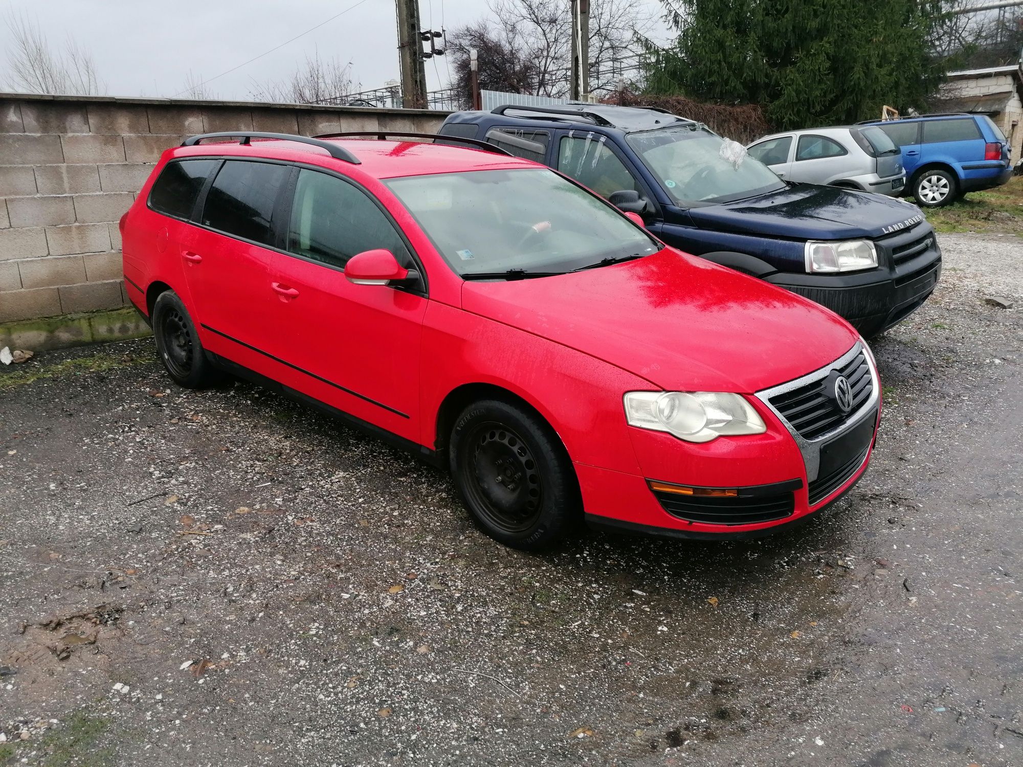 Capotă față vw passat b6 cod culoare LY3D roșu