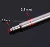 Set.Telescoape 2÷2,5mm grosime. Oțel inoxidabil. Pentru ceas.