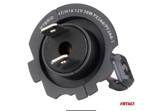LED Крушки AMIO HYBRID H7/H18 6000K Canbus 60W