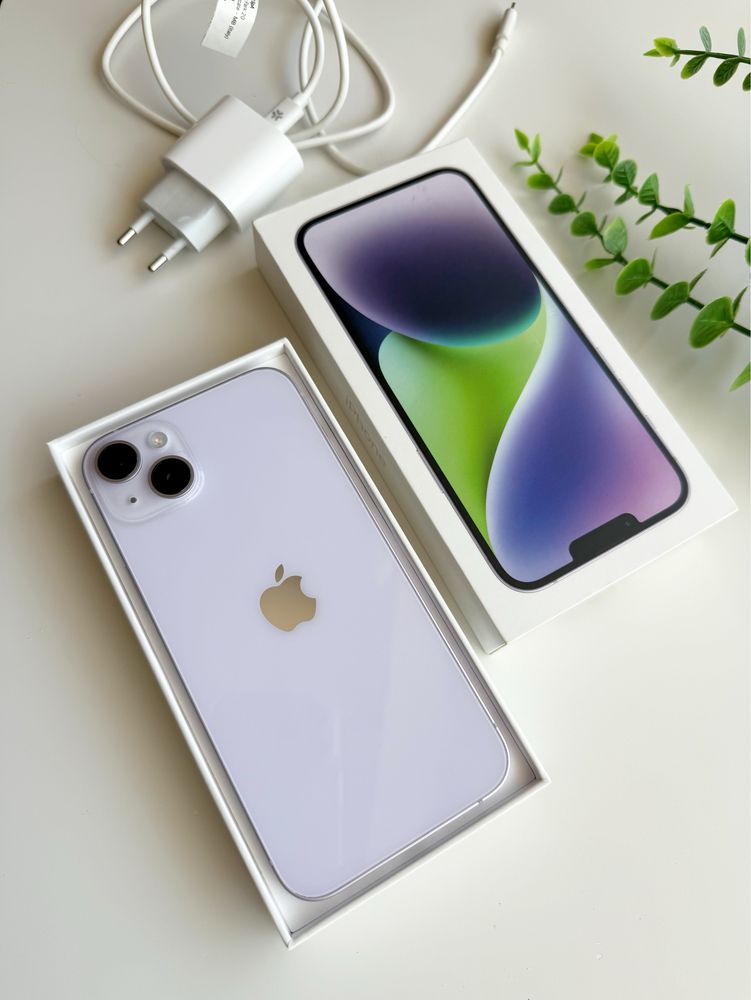 Iphone 14 Plus Purple - перфектно състояние