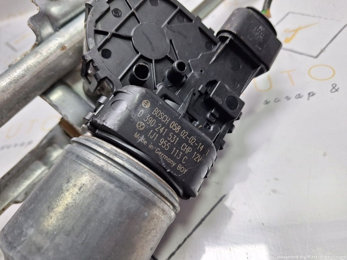 Ansamblu stergatoare VOLKSWAGEN BORA (1J2) [ 1998 - 2013 ] TDI (AGR, ALH) 66KW|90HP OEM 1J0955623A / 1J1955113C