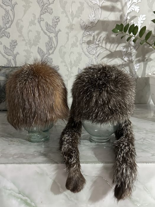 Продам шапки меховые чернобурка