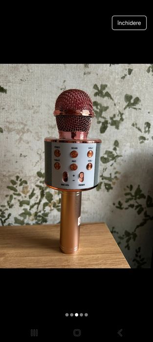 Donez microfon copii funcțional