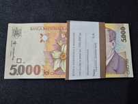 Fisic 100 bancnote 5000 lei 1998