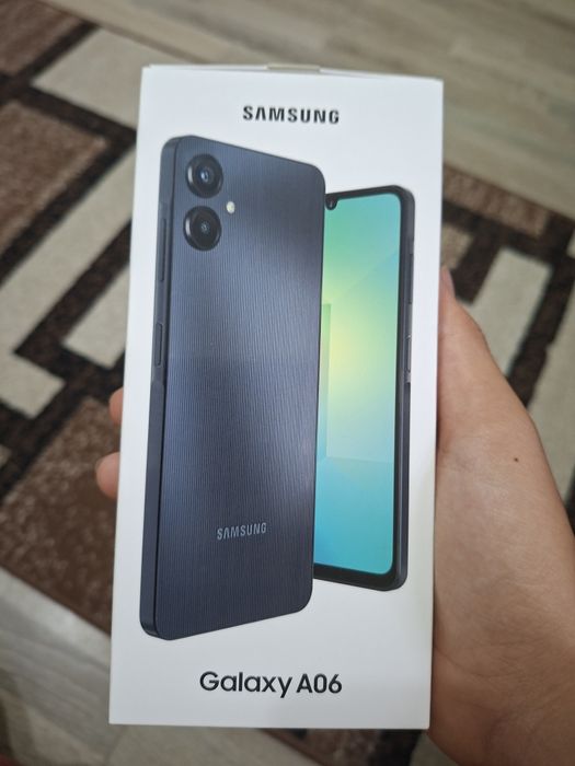 Samsung Galaxy A06, black, 64гб