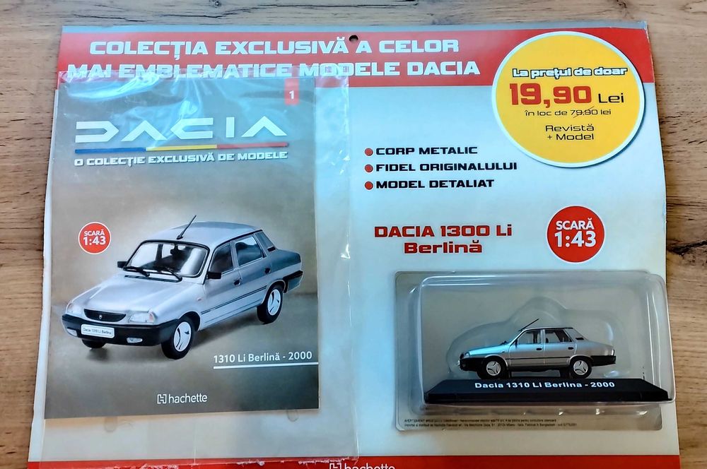 Macheta Dacia 1310 Li berlina 1/43 Hachette