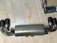 Akrapovic evacuare titan evo line porsche cayenne + clapete